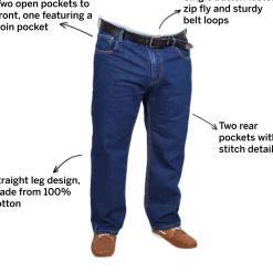 Bigdude Regular Fit Jeans Mid Wash