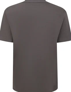 Bigdude Relaxed Collar Polo Shirt Stone
