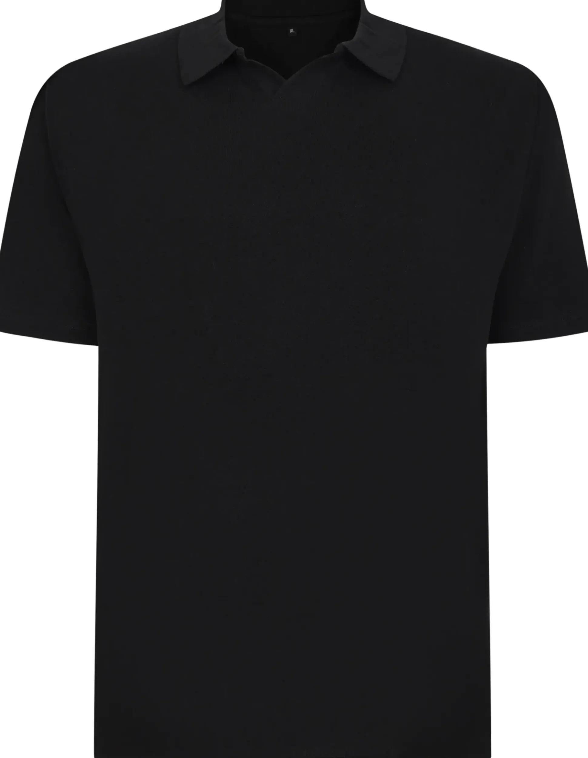 Bigdude Revere Polo Shirt Black Tall