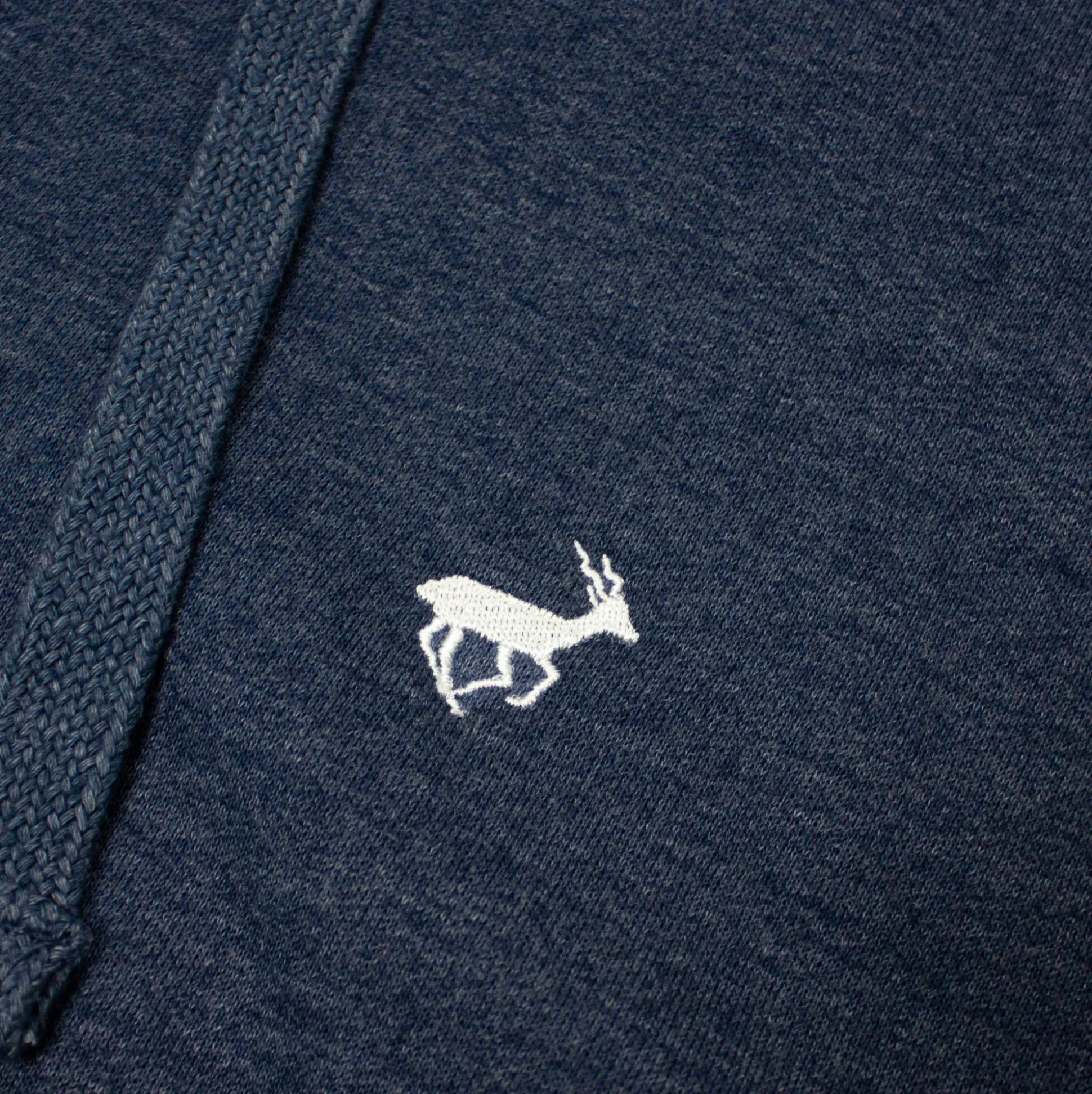 Bigdude Sherpa Lined Zip Hoody Dark Denim