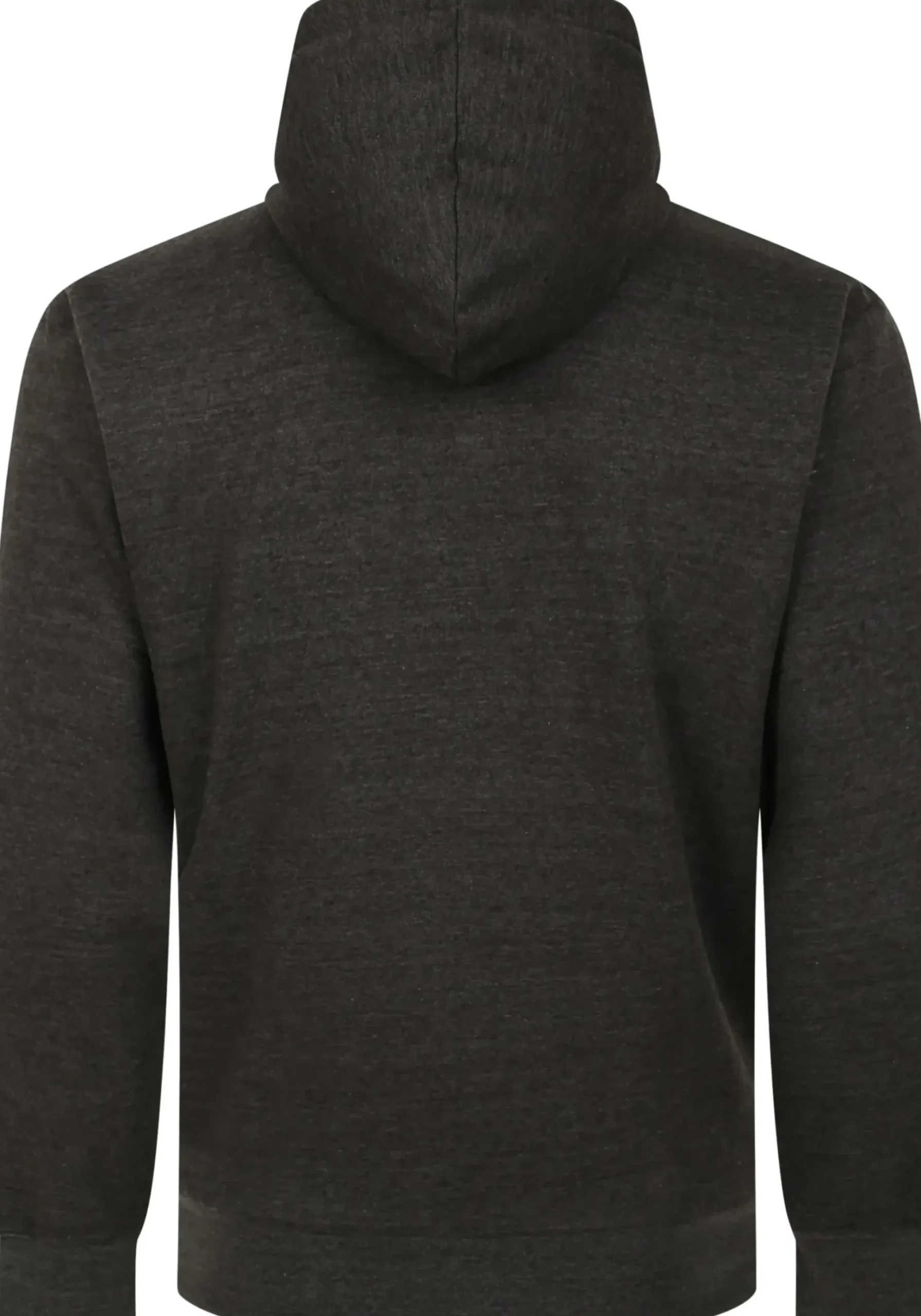 Bigdude Sherpa Lined Zip Hoody Charcoal