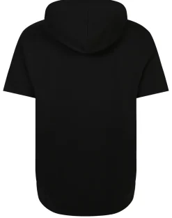 Bigdude Short Sleeve Hoody Black