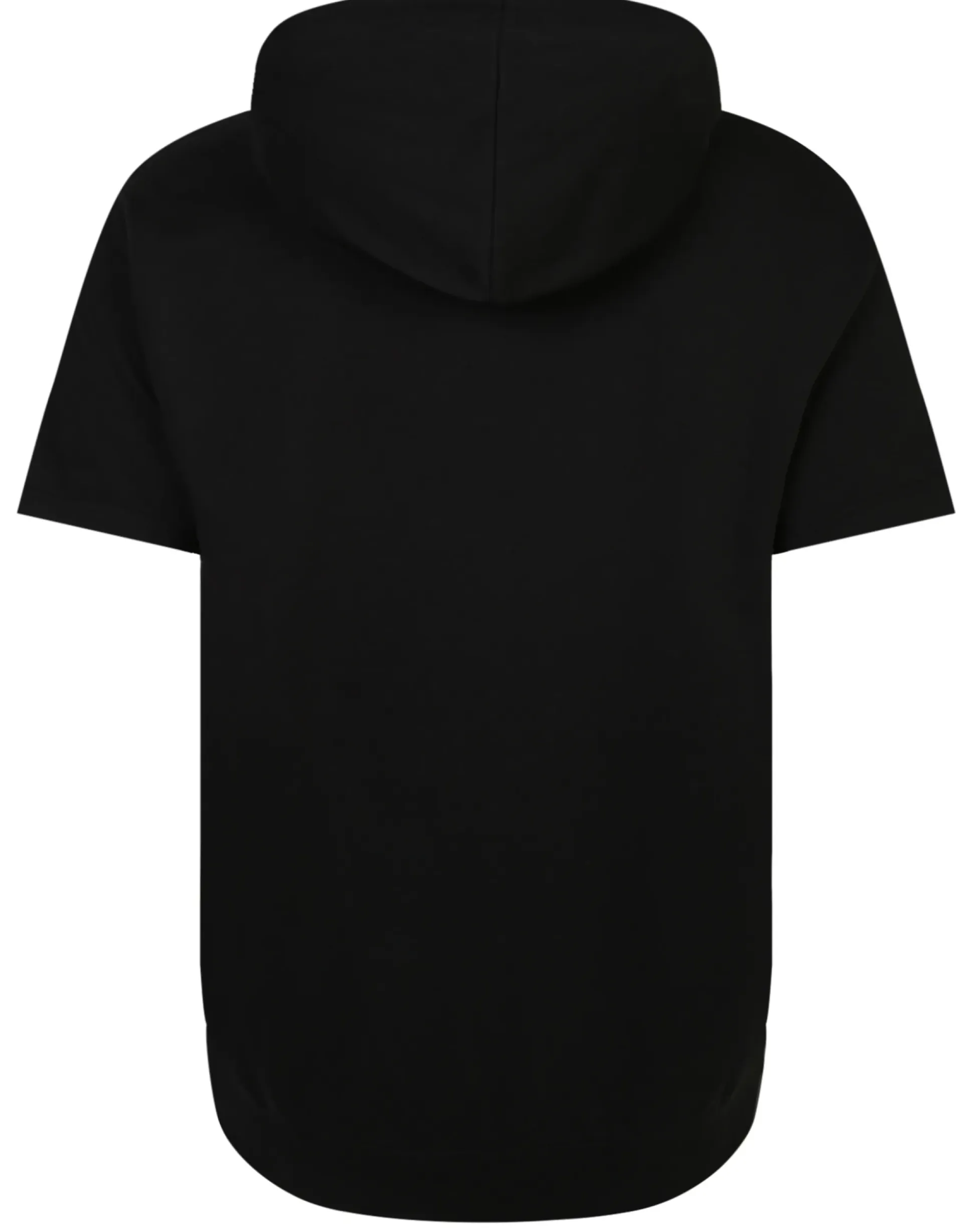 Bigdude Short Sleeve Hoody Black