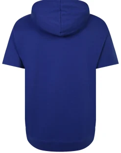 Bigdude Short Sleeve Hoody Cobalt Blue Tall