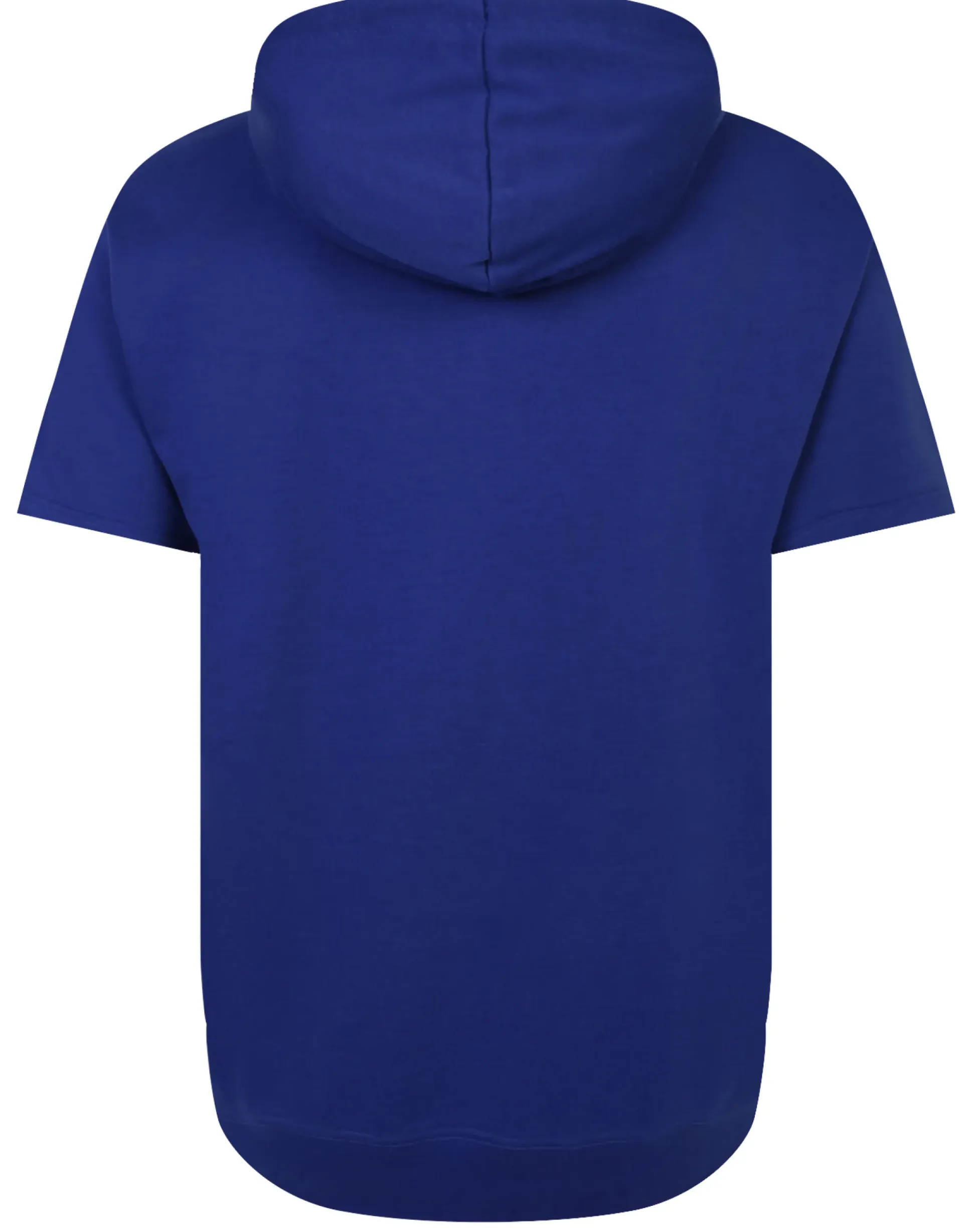 Bigdude Short Sleeve Hoody Cobalt Blue