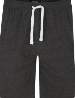 Bigdude Short Sleeve Pyjama Set Charcoal