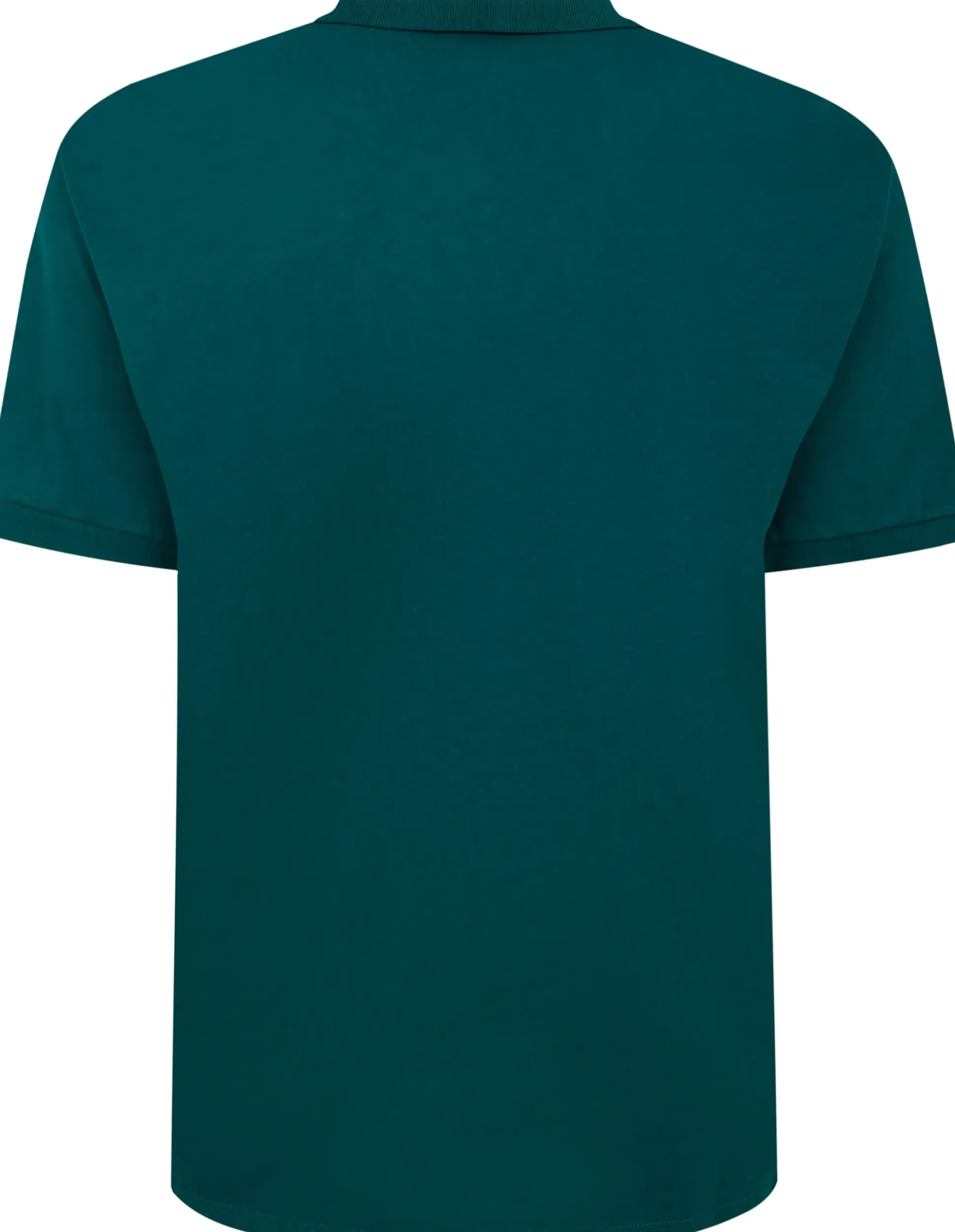 Bigdude Soft Jersey Cuban Collar Polo Shirt Green