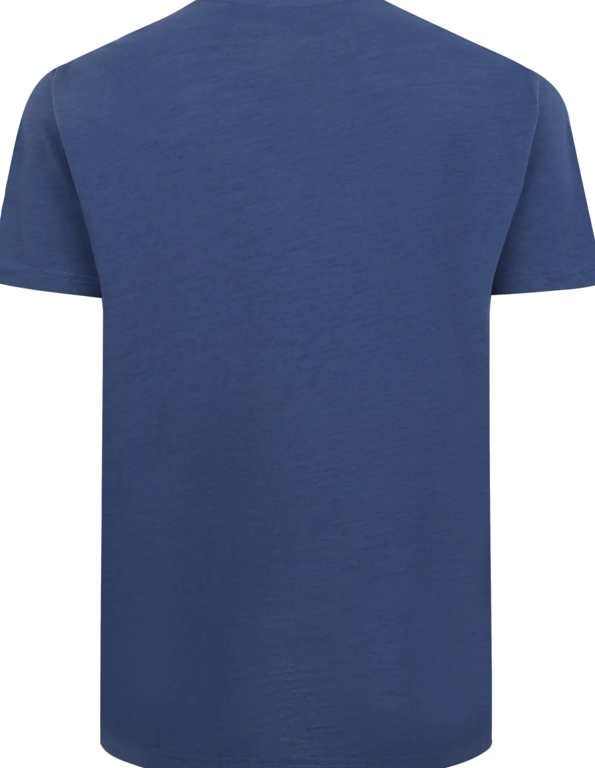 Bigdude Space Dye Bronx Print T-Shirt Indigo