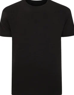 Bigdude Space Dye T-Shirt Charcoal Tall
