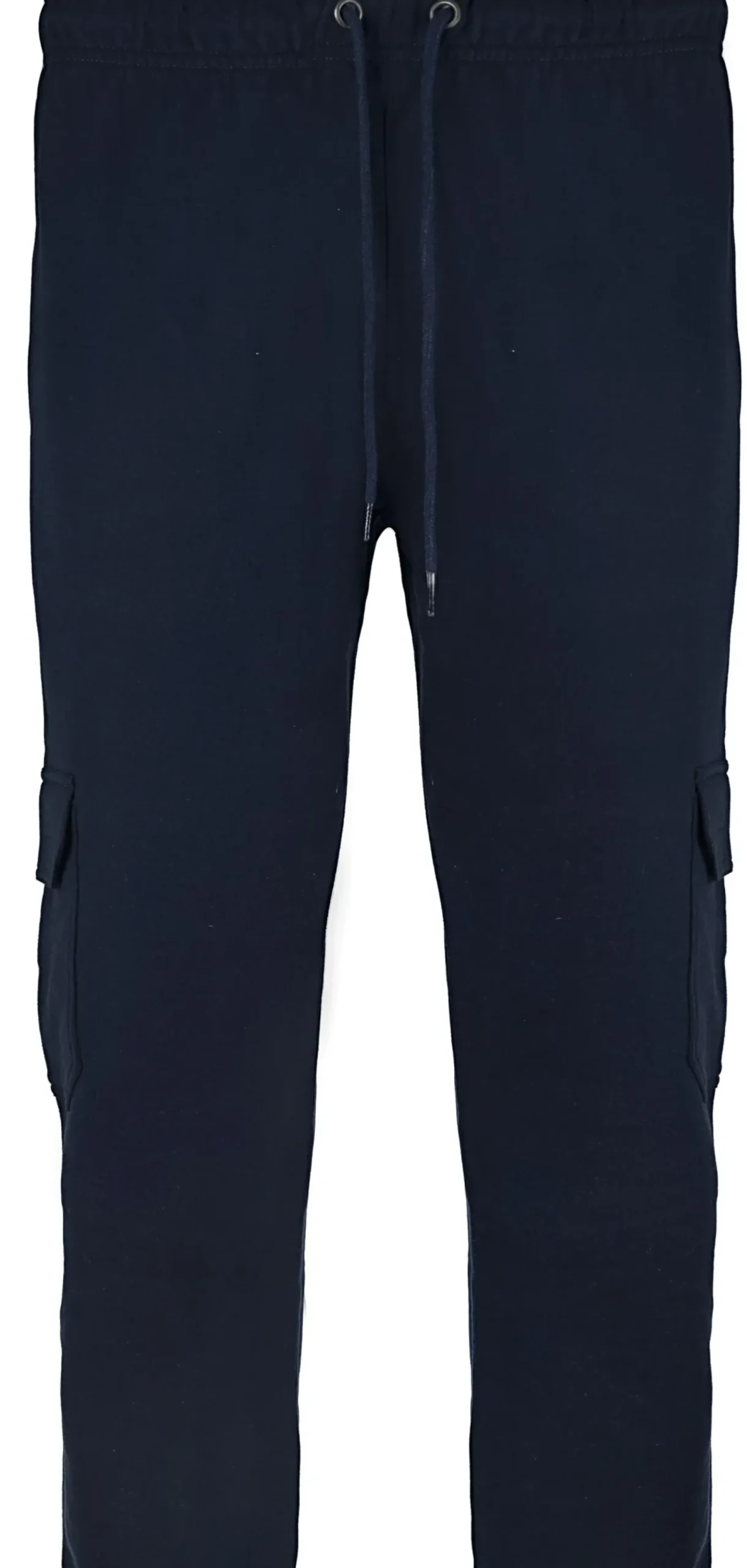 Bigdude Straight Leg Cargo Joggers Navy