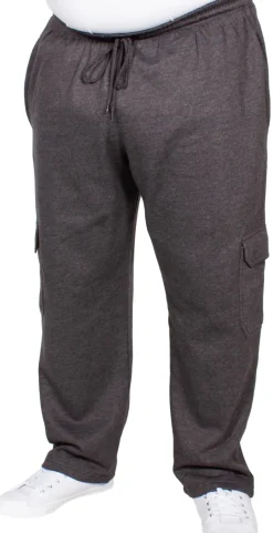 Bigdude Straight Leg Cargo Jogger Charcoal