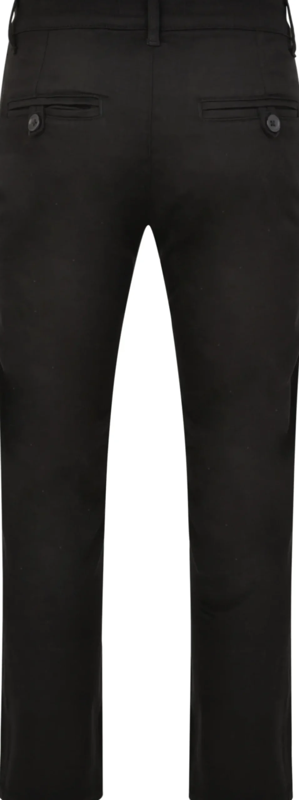 Bigdude Stretch Chino Trousers Black