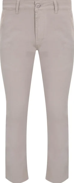 Bigdude Stretch Chino Trousers Stone