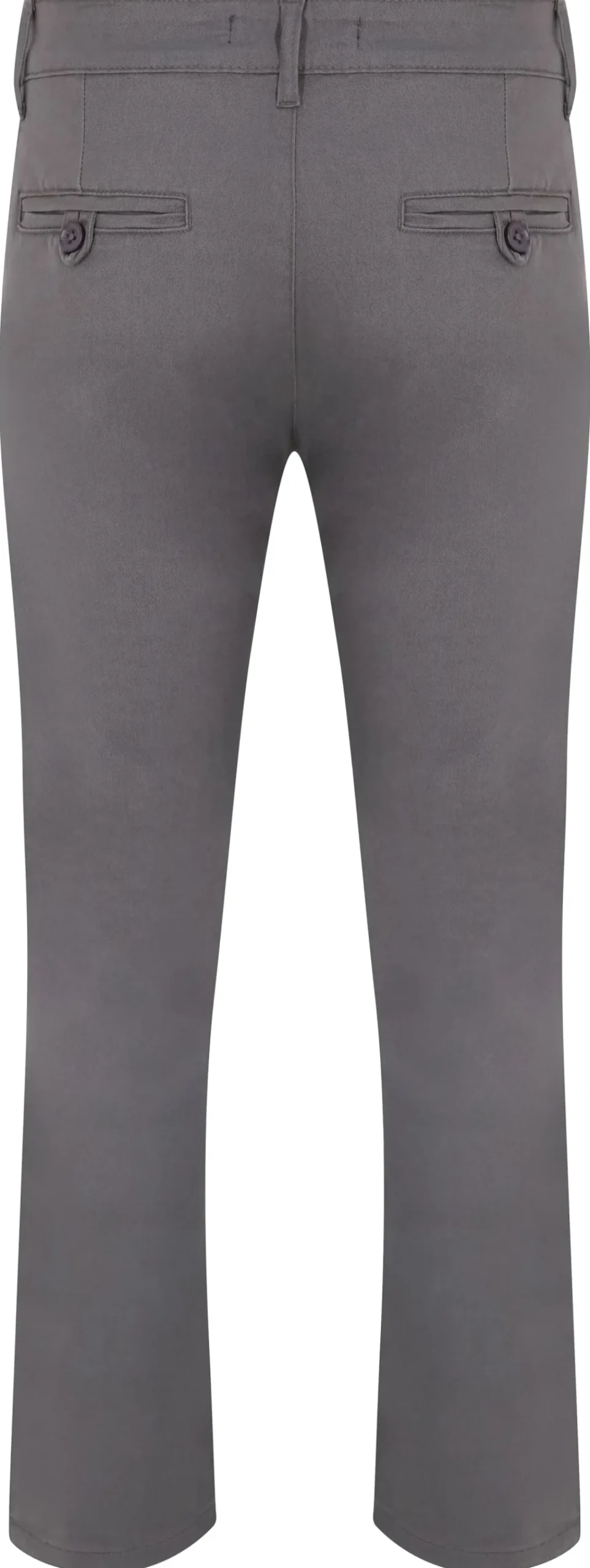 Bigdude Stretch Chino Trousers Grey