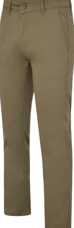 Bigdude Stretch Chino Trousers Light Khaki