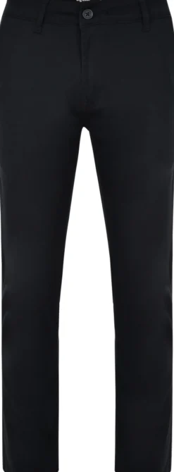 Bigdude Stretch Chino Trousers Navy