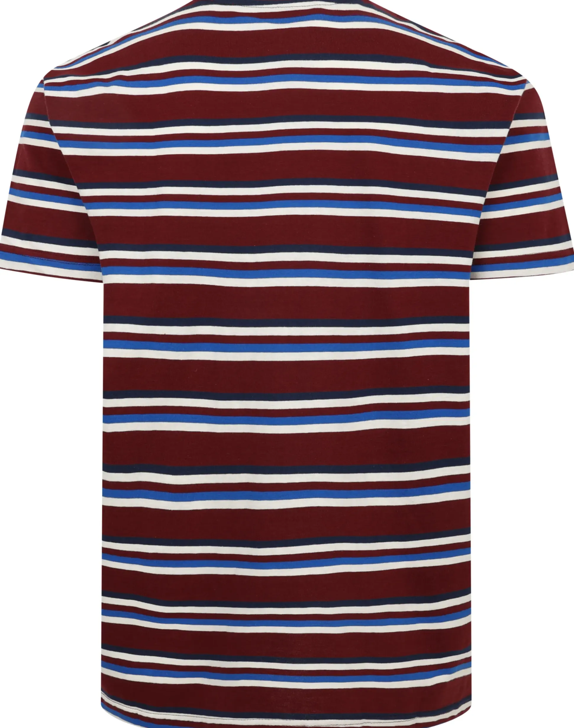 Bigdude Stripe T-Shirt Burgundy