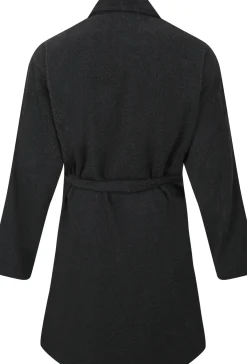 Bigdude Terry Towelling Dressing Gown Charcoal