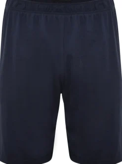 Bigdude Twin Pack Classic Pyjama Shorts Black