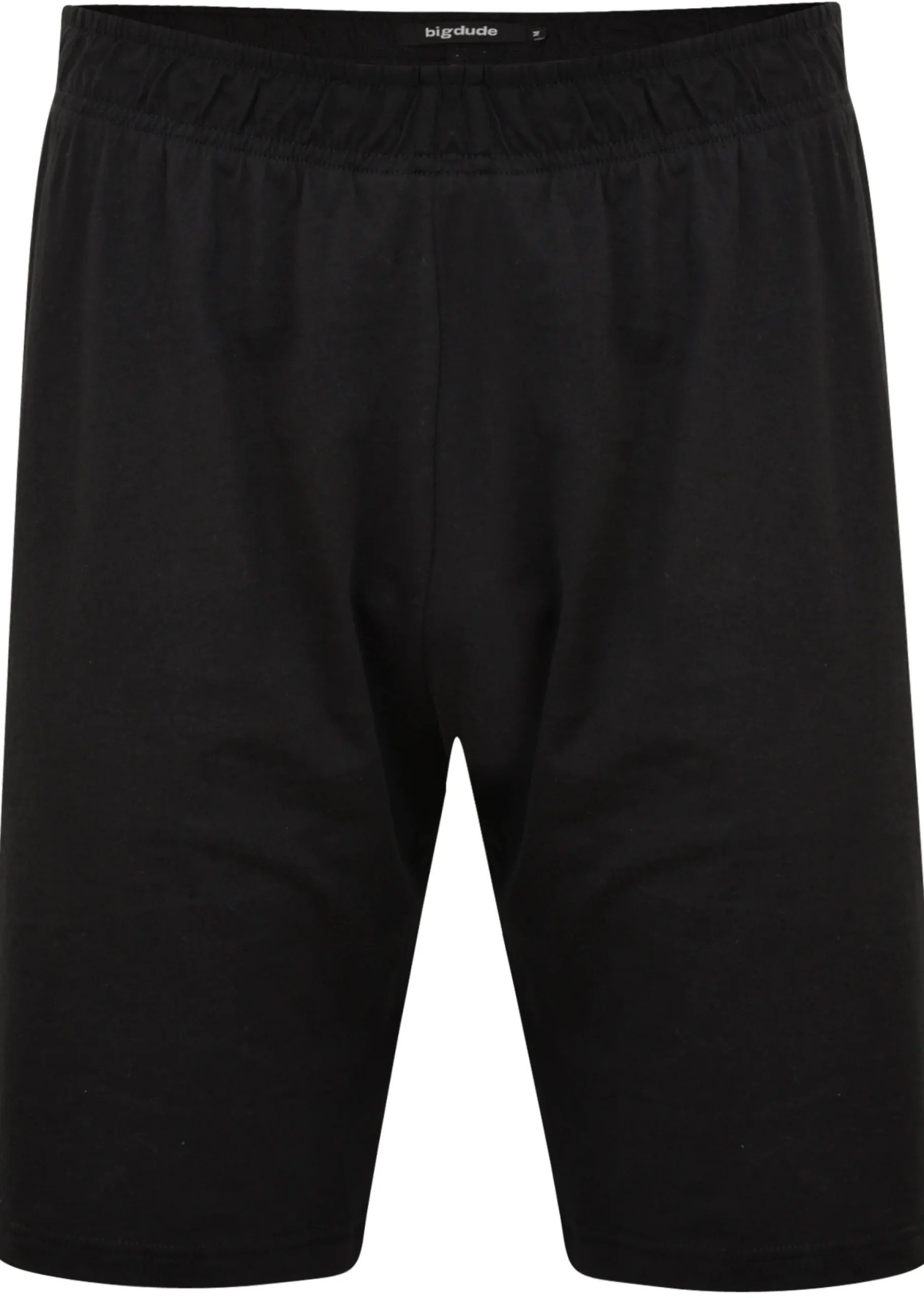 Bigdude Twin Pack Classic Pyjama Shorts Black/Navy