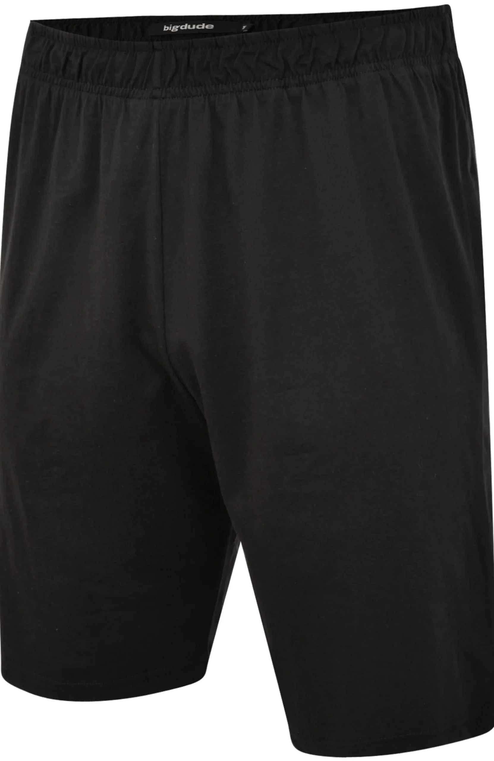 Bigdude Twin Pack Classic Pyjama Shorts Black/Navy