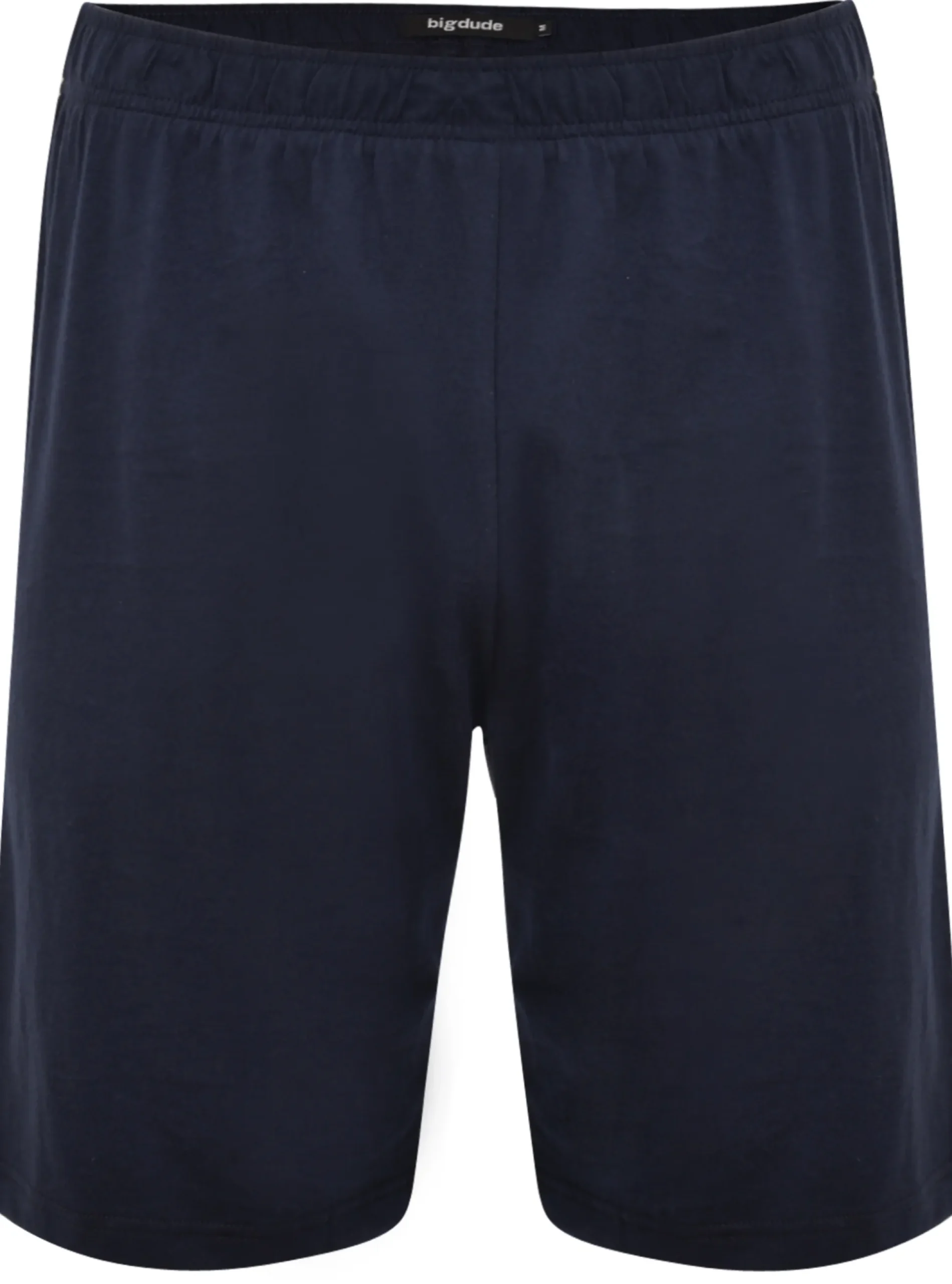 Bigdude Twin Pack Classic Pyjama Shorts Black/Navy