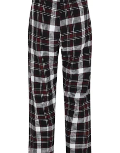 Bigdude Twin Pack Waffle PJ Pants Burgundy/Navy