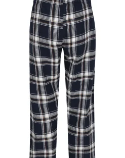 Bigdude Twin Pack Waffle PJ Pants Burgundy/Navy