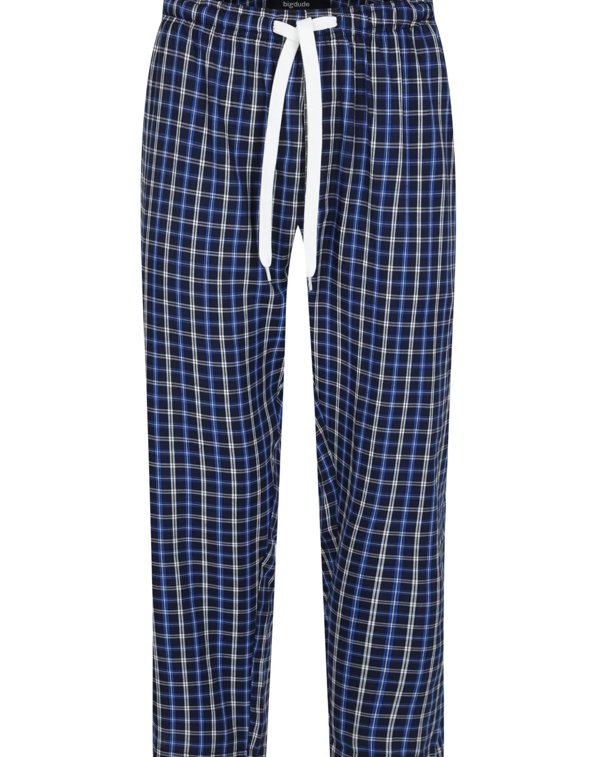 Bigdude Twin Pack Woven PJ Pants Blue/Red