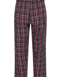 Bigdude Twin Pack Woven PJ Pants Blue/Red