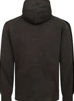 Bigdude Twin Stripe Hoody Charcoal