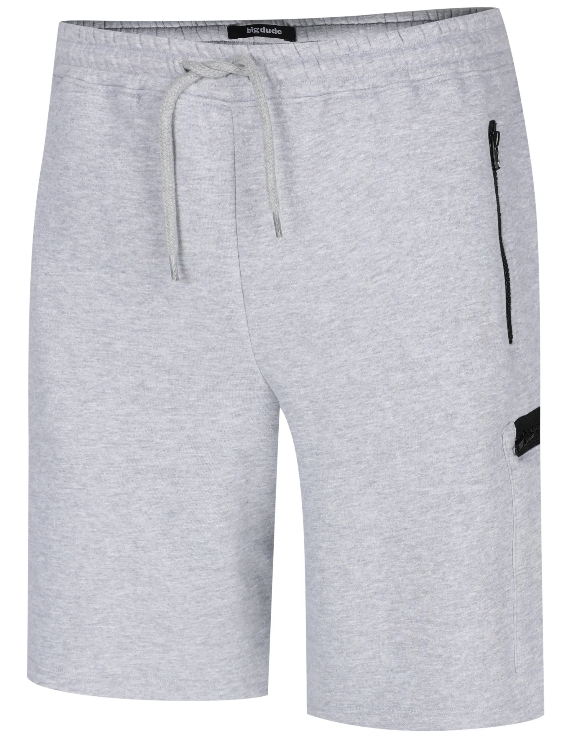 Bigdude Utility Fleece Shorts Grey