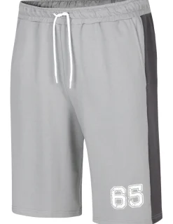 Bigdude 65 Varsity Shorts Grey/Charcoal