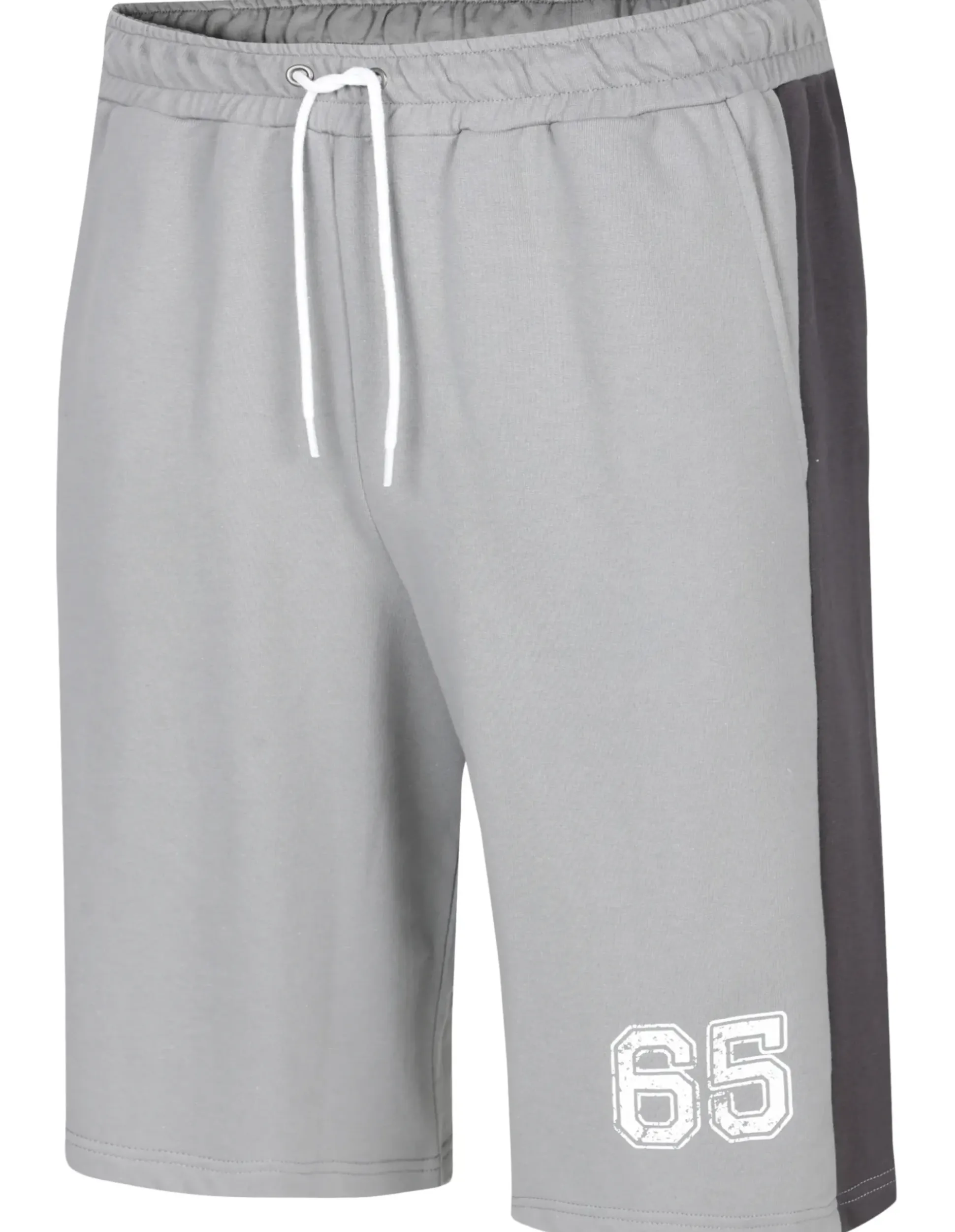 Bigdude 65 Varsity Shorts Grey/Charcoal
