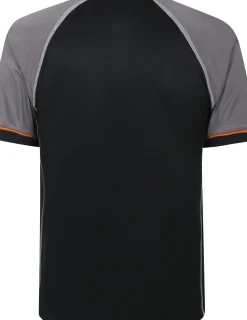 Bigdude Workwear Polo Shirt Black/Charcoal